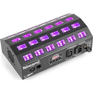 UV lys bar, BUV463-PRO med 24 stk. kraftige UV LED / DMX / Musikstyring / UV Str