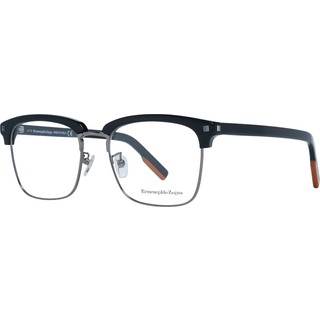 Ermenegildo Zegna EZ5139F Asian Fit 001 54 Briller Mænd Black - Black Grey - 54mm