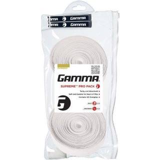 Gamma AGSO310 Supreme Overgrip 30/PK (to 15-pakker) hvid