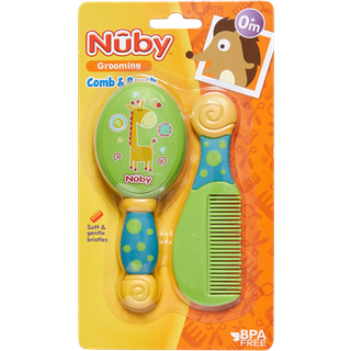 Nuby b?rste og kam s?t farver kan variere