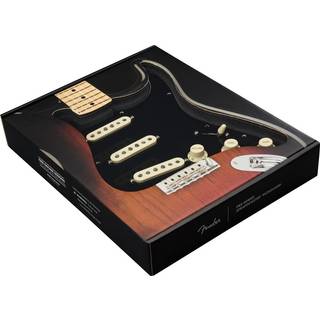Fender Pre-Wired Strat SSS FAT 50s Black Pickguard