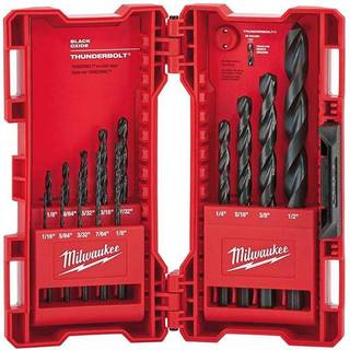 Milwaukee 48-89-2800 14 Stykke Thunderbolt Black Oxide Drill Bit Set