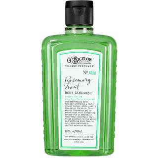 C.O. Bigelow Rosemary Mint Body Cleanser Village Perfumer Moisturizing Body Wash til mænd og kvinder med Aloe Vera Sodium PCA og glycerin 10 fl o