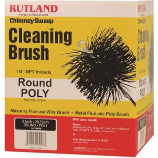 Rutland Products 16908 8-tommer Poly Chimney Cleaning Brush
