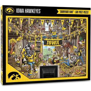 Youthefan NCAA Iowa Hawkeyes Barnyard fans 500 pc puslespil