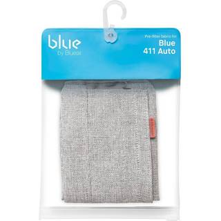 Blueair Blue Pure 411 Auto Light Grey Pre-Filter vaskbare stoff?lder Pollen Pet Hair Dust Awinter Reed