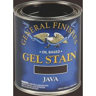 Allmänna ytor Oil Bas Gel Stain 1 Quart Java