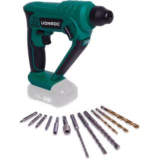 VONROC Borehammer 20V - Pneumatisk - 1.3 Joule | Solo | Ekskl. akku og oplader