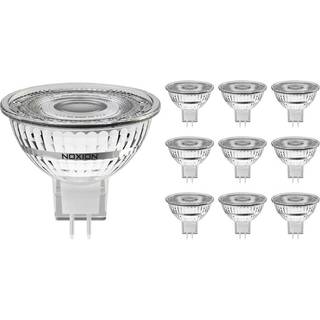 Fordelspakke 10x Noxion LED spot GU5.3 MR16 4.4W 345lm 60D - 827 ekstra varm hvid | dæmpbar - erstatter 35W