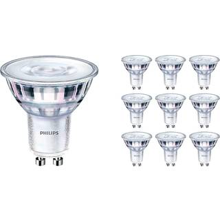 Fordelspakke 10x Philips Corepro LED Spot GU10 PAR16 4W 350lm 36D - 840 kold hvid | erstatter 50W