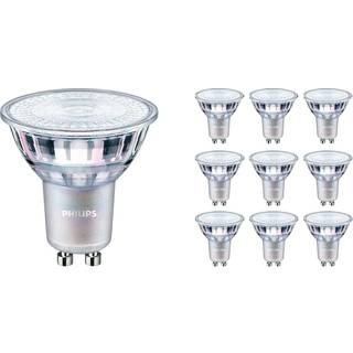 Fordelspakke 10x Philips MASTER Value LED Spot GU10 PAR16 3.7W 270lm 60D - 927 ekstra varm hvid | bedste farvegengivelse - erstatter 35W