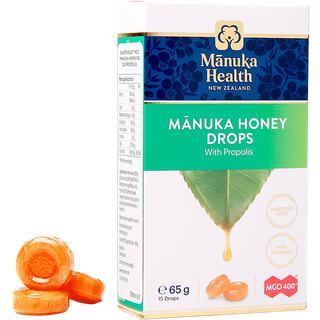 Manuka Health Honey Drops Propolis - 15 sugetabl.