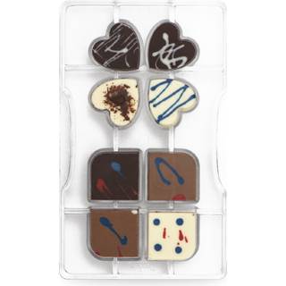 Firkløver - Polycarbonat Chokoladeform, Decora