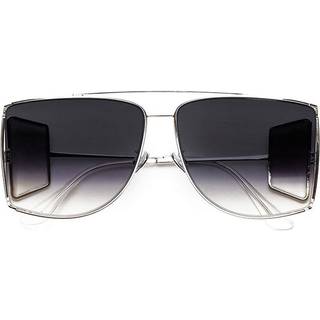 Retrosuperfuture AUTORE 2TONE RED FH0 63 Solbriller Mænd Silver - Silver - 63mm