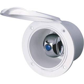 Bruseblander båd til indbygning Nuova Rade, 3/8" G (BSP), låg i plast, hvid