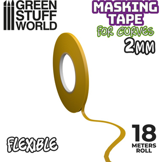 Flexible Masking Tape - 2mm (Green Stuff World)