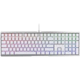 Cherry MX-Board 3.0 S - MX Red - Gaming Tastatur - Nordisk - Hvid