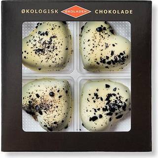 Økoladen Marcipanhjerte Lakrids 4 stk Ø - 75 g.