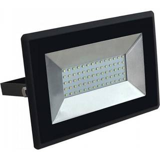 50W LED projektør 3000K 4250Lm sort