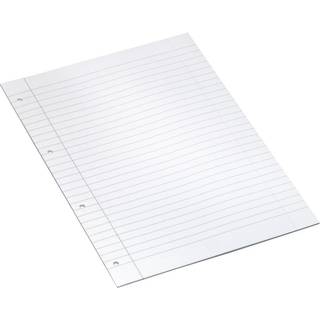 Bantex Arbejdsblade | A4 | Linjeret | 500 ark