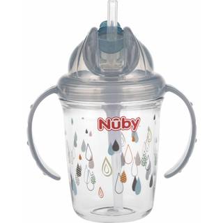 Nüby, Flip-it Kop Med Sugerør, 12+ Mdr., Grey