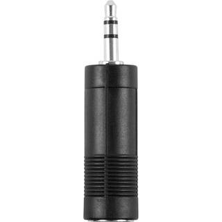 3,5mm TRS hane - 6,3mm TRS hona adapter