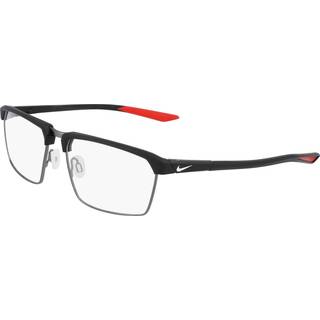 Nike Unisex NIKE 8052 076 Optiske stel Metal Grå Firkantet