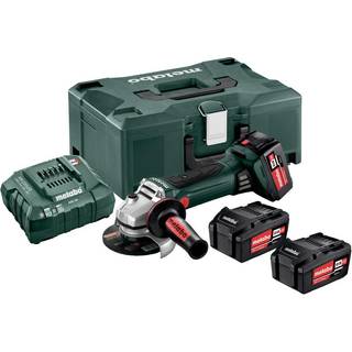Metabo W 18 LTX 125 Quick Set - 602174960 Akku-vinkelsliber