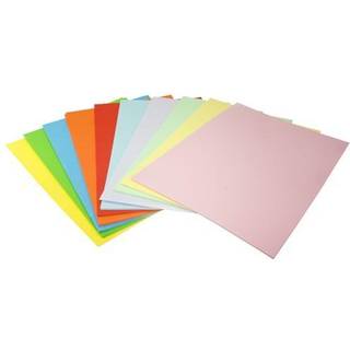 Kopipapir A4 80 g. 200 ark - flere farver