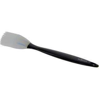 de Buyer Silikon-Pinsel oval / 25 cm lang - Griff Kunststoff - Schwarz,Transparent