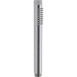 QTOO d line Circle Håndbruser med kontravent, 6L/min, cylinder, med gummidupper, børstet rustfri stål