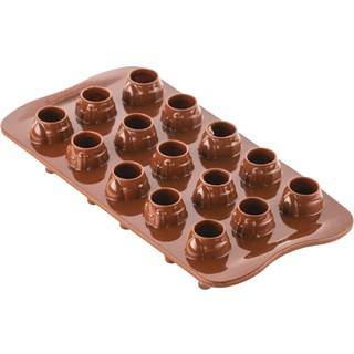 Mr & Mrs Brown - Silikone Chokoladeform, Silikomart