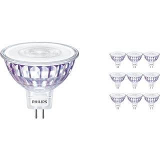 Fordelspakke 10x Philips Corepro LED Spot GU5.3 MR16 7W 660lm 36D - 840 kold hvid | erstatter 50W