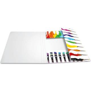 Herma elastikmappe pap A4 farver