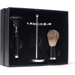 Benjamin Barber Classic 3-piece Shaving Set Ebony Mach3