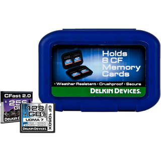 Delkin Weather Resistant Case for 8 CF/CFAST cards