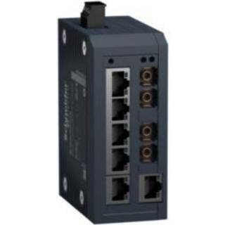 Schneider Unmanaged switch 6tx/2fx-mm 10/100mbps
