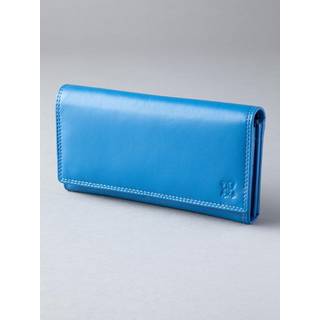 Lakeland Leather Lakeland Leather Blue Large Purse