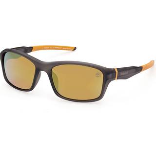 Timberland Mand TB9293 20D Solbriller Plast Grå Grå Firkantet Polariseret