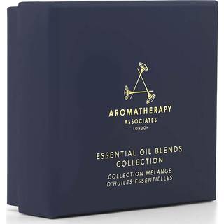 Aromaterapi Associates Mini Shower Oil Travel & Discovery Collection. 4 Premium bruserolier (50 ml hver) og praktisk rejsetaske. Inkluderer Reviv