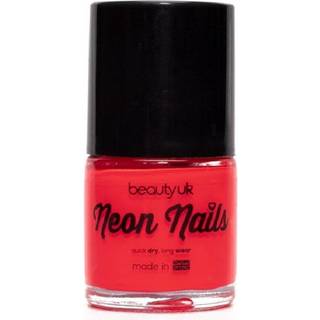 Beauty UK Neon Nail Polish - Coral