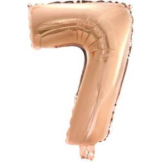 Folie ballon 7 rose gold, 41 cm