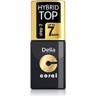 Delia Cosmetics Coral Nail Enamel Hybrid Gel Overlak gel 11 ml - 11 ml