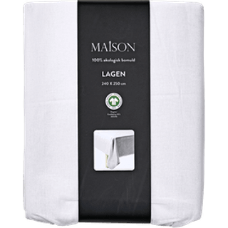 MAISON fladlagen - Hvid (På lager i varehus)
