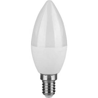 V-Tac 4,5W LED kertepære - E14, matteret - Kulør : Neutral