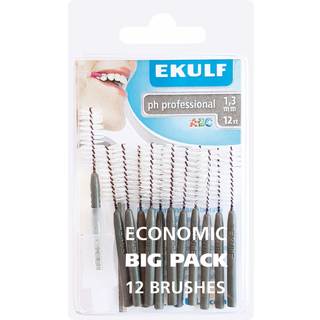 Ekulf PH Professional Mellemrumsbørste 1,3 mm - 1,3 mm - 12 stk