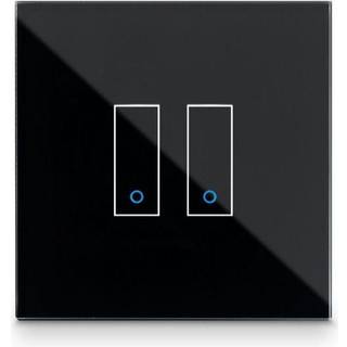 Iotty Smart Switch double button faceplate - Design your own smart switch Colour: White