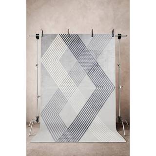 CUNEO viskosetæppe 200x300 cm - Grå