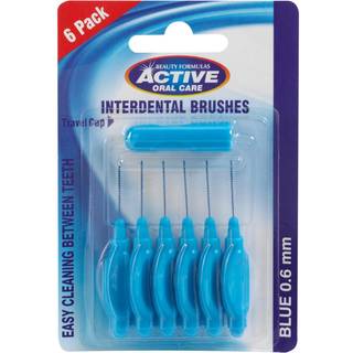 Mellemrumsbørster Active Oral Care 0.60 mm BLÅ