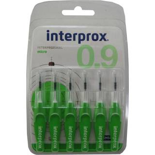 InterProx 4G Premium Mellemrumsbørster - Micro - 0.9 mm - GRØN